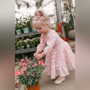 Ivy City Co. Aniston girl dress size 12-18 months